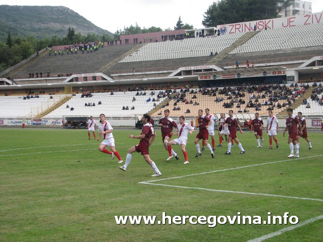 Kup: HŠK Zrinjski - FK Sarajaveo 0:0