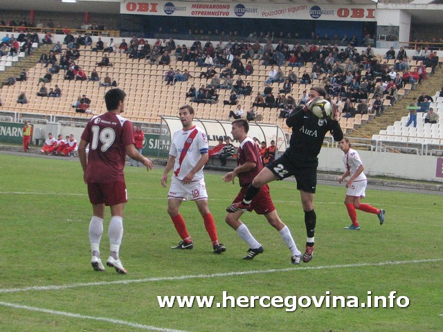 Kup: HŠK Zrinjski - FK Sarajaveo 0:0