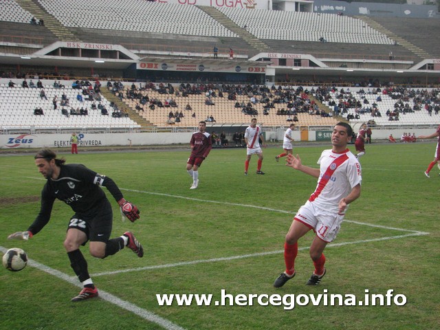 Kup: HŠK Zrinjski - FK Sarajaveo 0:0