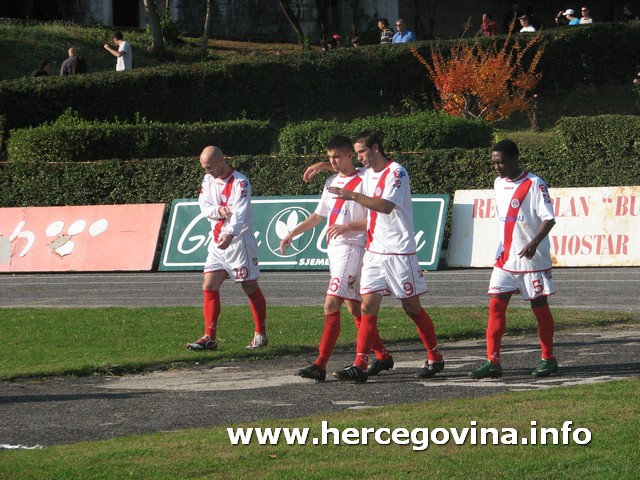 Prvenstvo: HŠK Zrinjski - FK Sarajaveo 1:1