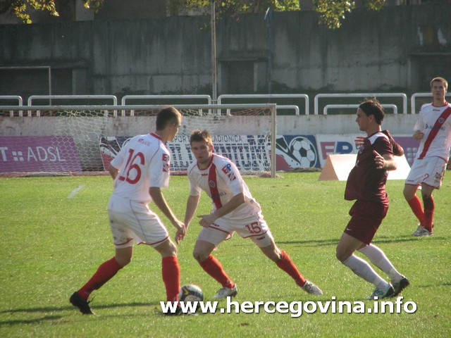 Prvenstvo: HŠK Zrinjski - FK Sarajaveo 1:1