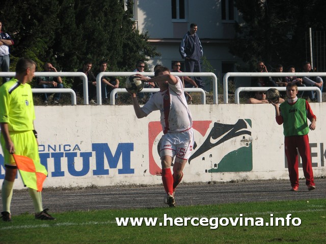 Prvenstvo: HŠK Zrinjski - FK Sarajaveo 1:1
