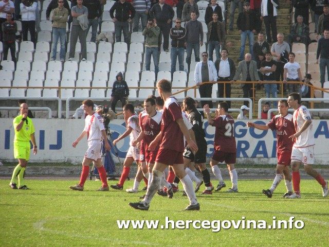 Prvenstvo: HŠK Zrinjski - FK Sarajaveo 1:1