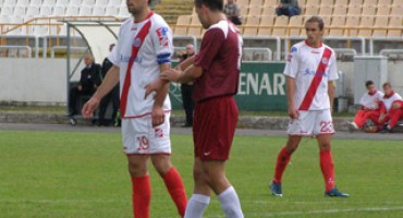 Krešimir Kordić. Detalj sa Kup utakmice Zrinjski - Sarajevo 0:0 2009. godina.