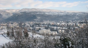 u zemlji krvi i meda, Angelina Jolie, Široki Brijeg
