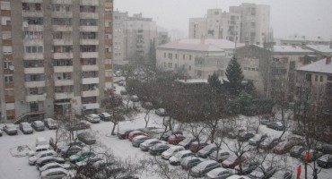 snijeg, Mostar, Mostar, snijeg