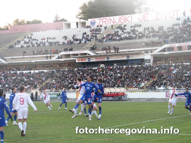 HŠK Zrinjski-GNK Dinamo 9. veljače u Mostaru