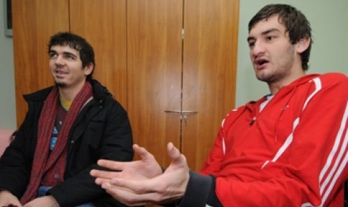 Rukometni junaci Alilović i Buntić nakon super Marija