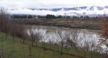 Nivo Neretve u naselju Vojno kod Mostara