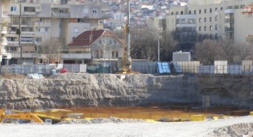 Nesreća na gradilištu dvorane u Mostaru, dvije osobe povrijeđene