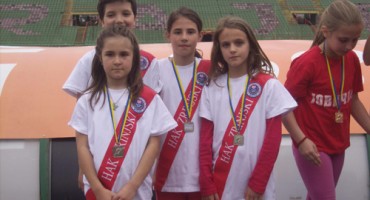 Mladi atletičari HAK Zrinjski pobrali odličja