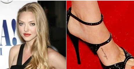 Amanda Seyfried ponosna na vaginu na stopalu