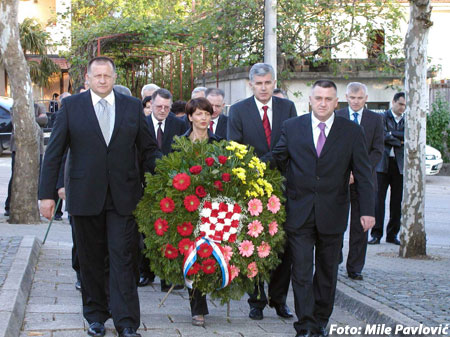 Izaslanstvo HDZ-a BIH na proslavi Svetog Ante u Bugojnu