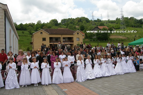 Prva pričest u Prozoru