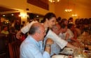 Silvio Nardo sa svojim prijateljima u Restoranu „Romansa“ u Mostaru