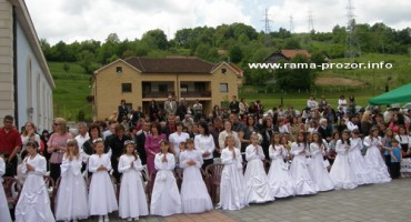 Prva pričest u Prozoru