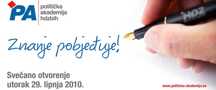 U utorak otvaranje Političke akademije HDZ BiH