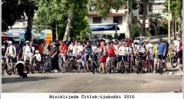 Hodočašće na biciklima u čast blagdana sv. Ante. 