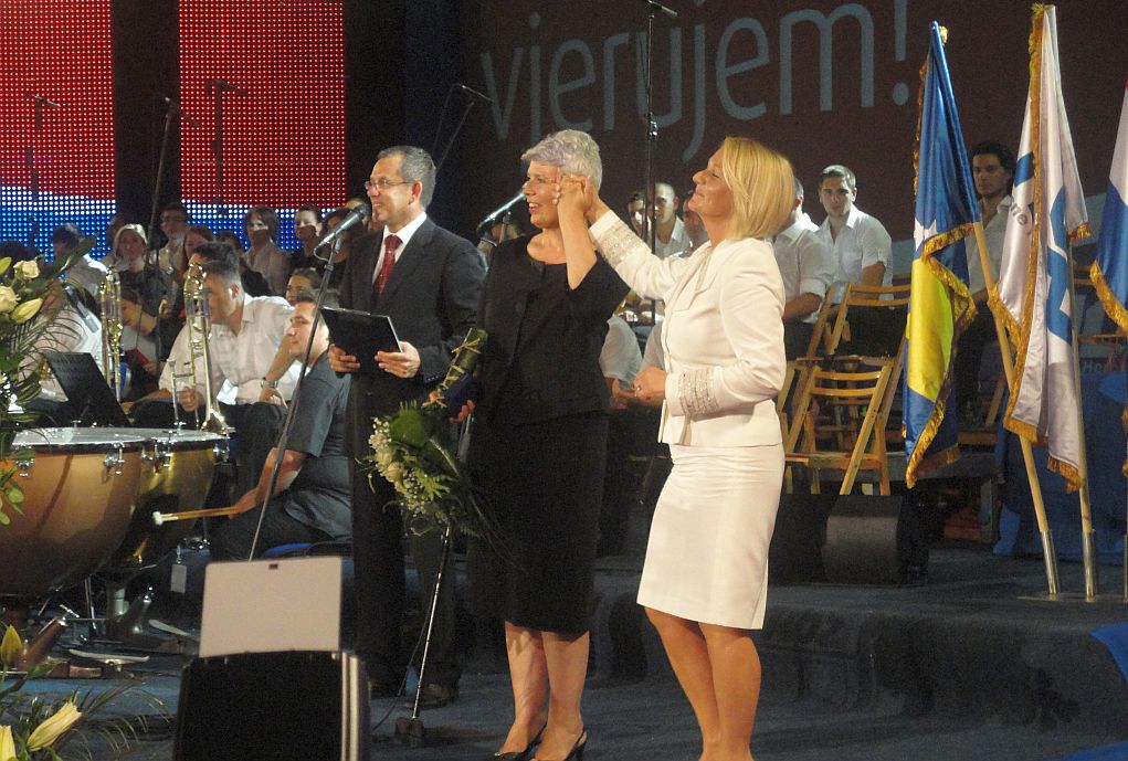 Kosor podržala HDZ BiH i kandidatkinju HDZ BiH za hrvatskog člana Predsjedništva BiH Borjanu Krišto