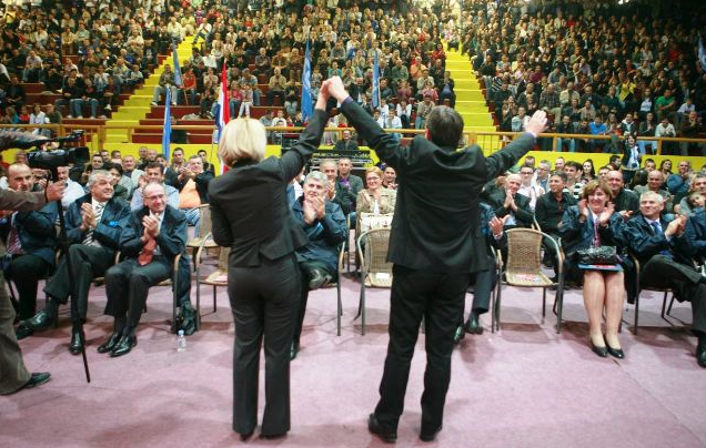 HDZ BiH održao predizborne skupove u Ljubuškom i Čapljini