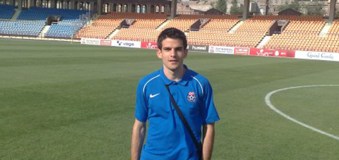 Jure Ivanković nogometaš Širokog Brijega.