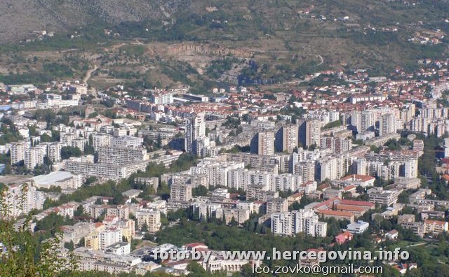 Panorama grada Mostara