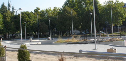 Izgradnja parka u Čapljini pored kolodvora