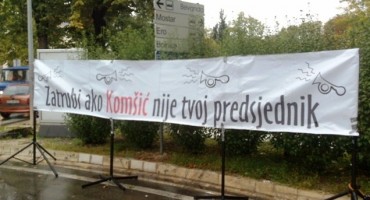 Željko Komšić, predsjednik, Mostar