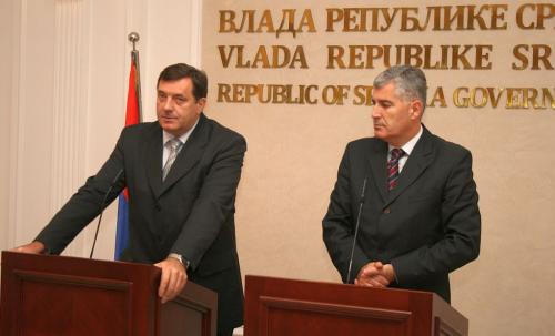 Dragan Čović, Milorad Dodik, Vijeće ministara, Milorad Dodik predsjednik RS-a, Republika Srpska, dr. Dragan Čović, Treći entitet