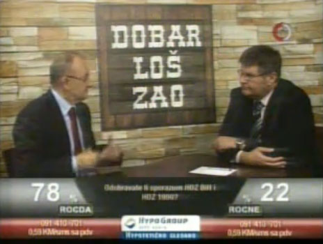 Dr. Božo Ljubić gostovao u emisiji dobar, loš, zao