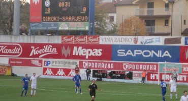hnk široki, FK Sarajevo, NK Široki Brijeg, zastava, kazna