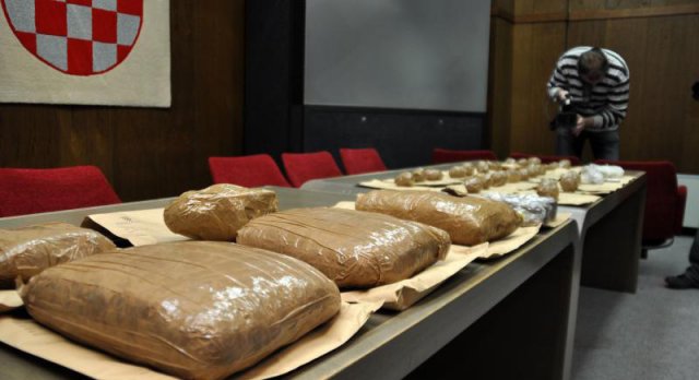 granična policija, Metković, marihuana