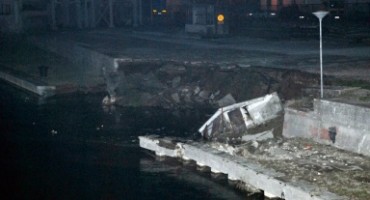 Urušila se riva u Metkoviću