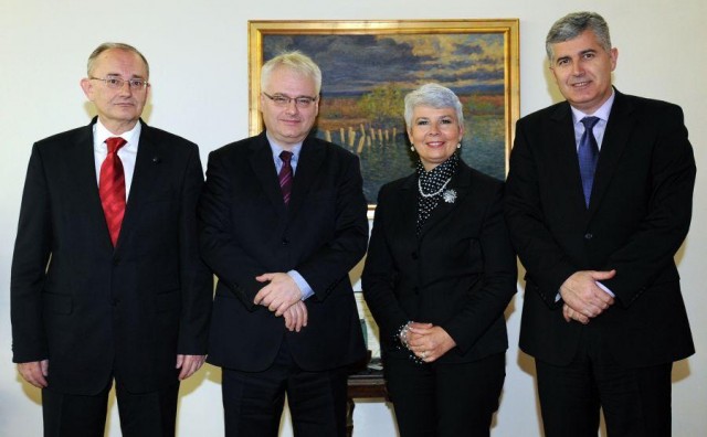 Dragan Čović, Božo Ljubić, HDZ 1990, HDZ BiH, Dragan Čović, Ivo Josipović, Jadranka Kosor, HDZ BiH, Ivo Josipović
