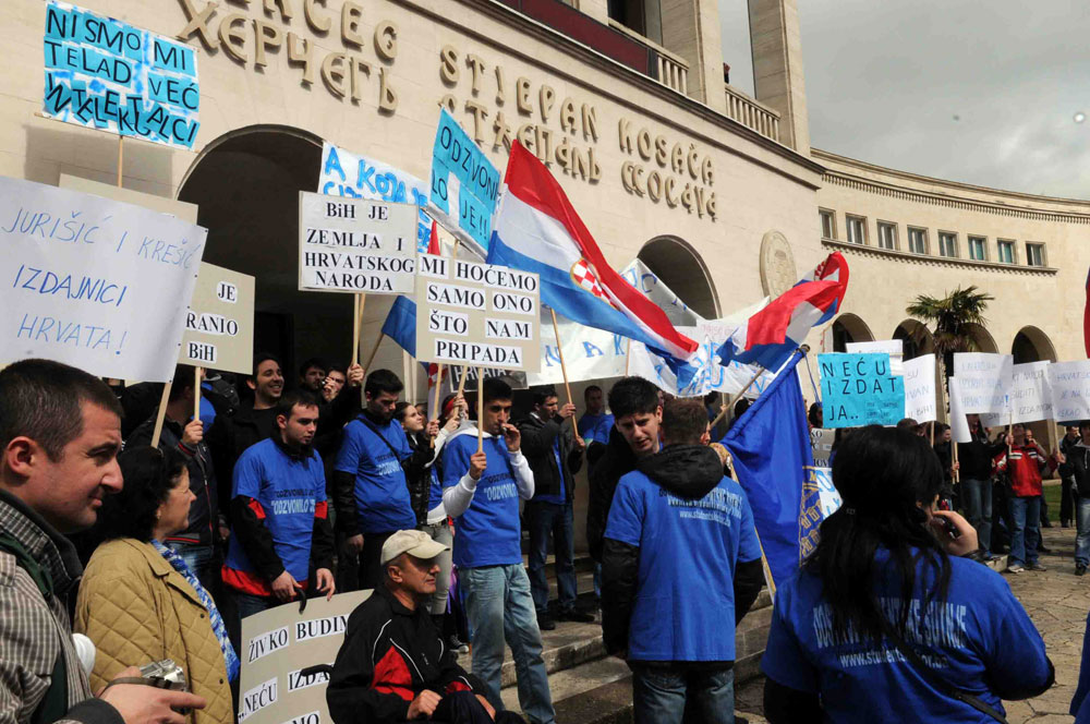 Studenti, branitelji i obični građani u BiH ponovno izlaze na prosvjede