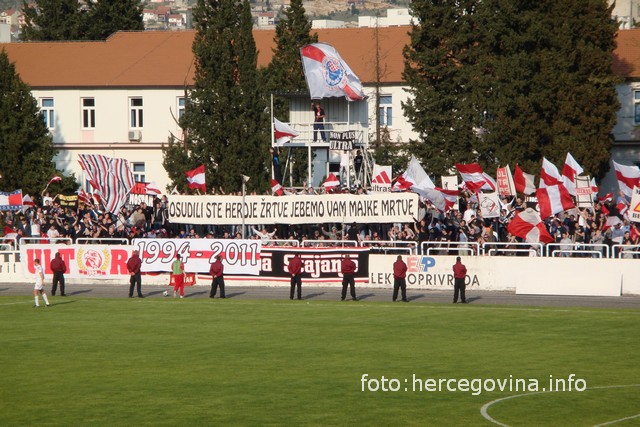HŠK Zrinjski-FK Borac 0:0