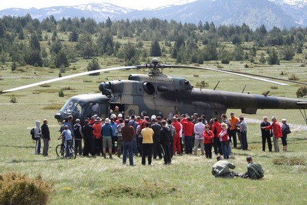 Na Blidinju održana vježba "Helikoptersko spašavanje" GSS-a