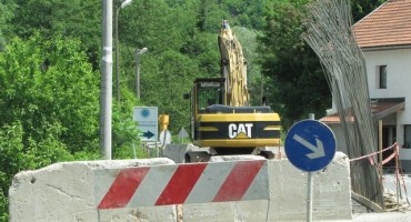 Radovi na magistarlnoj prometnici Rama-Jablanica