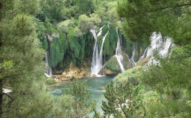 vodopad kravice, kravice, božjak
