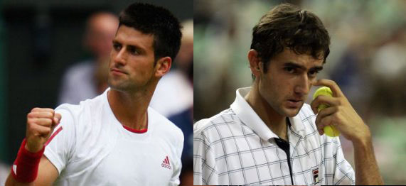 Marin Čilić i Novak Đoković