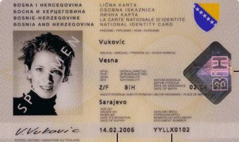 U novu osobnu iskaznicu bit će ugrađeni biometrijski podaci