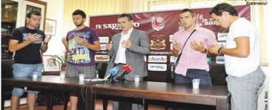 Multietnički klub: Na tiskovnoj FK Sarajeva proučili Fatihu