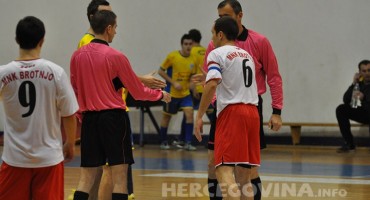 Prva malonogometna liga FBIH: MNK Brotnjo - MNK Bosna 8:1 (3:0)