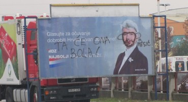 Išarani plakati Jadranke Kosor