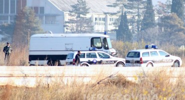 Jasenica, blokada, policija