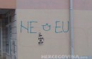 Mostar, referendum, Europska unija, grafit