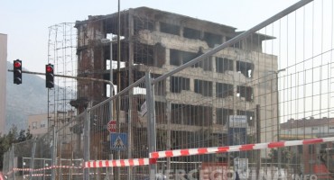 Mostar, ruševine, rat, bulevar, Mostar, grad, slika