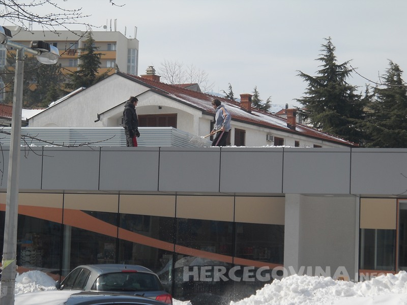 Sniježna nepogoda u Mostaru