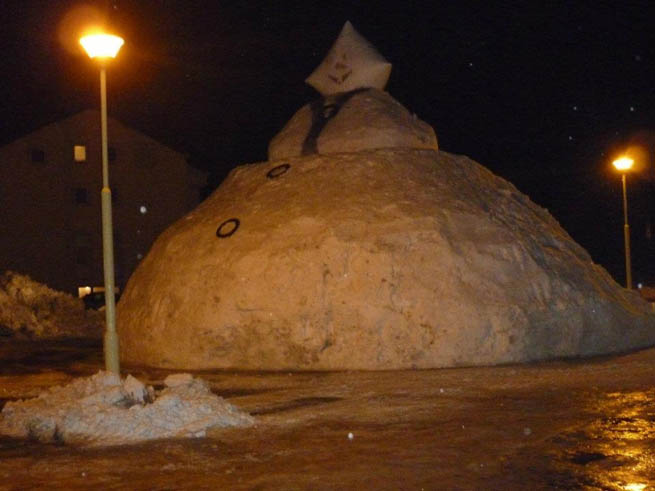 Tomislavgrad: Napravili najvećeg Snješka Bijelića na svijetu?!