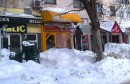 Mostar, Hercegovina, snijeg, ljeto, snijeg, Mostar
